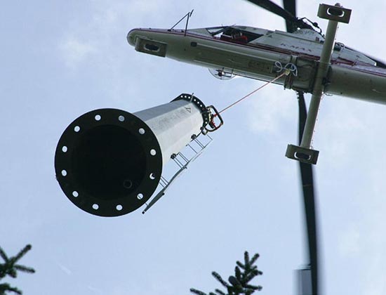 Alpintec Montage Wartung Seilbahnen Materialseilbahnen St. Pankraz Suedtirol